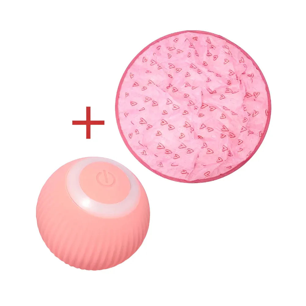 Interactive Cat Play Mat with Chase Ball Set