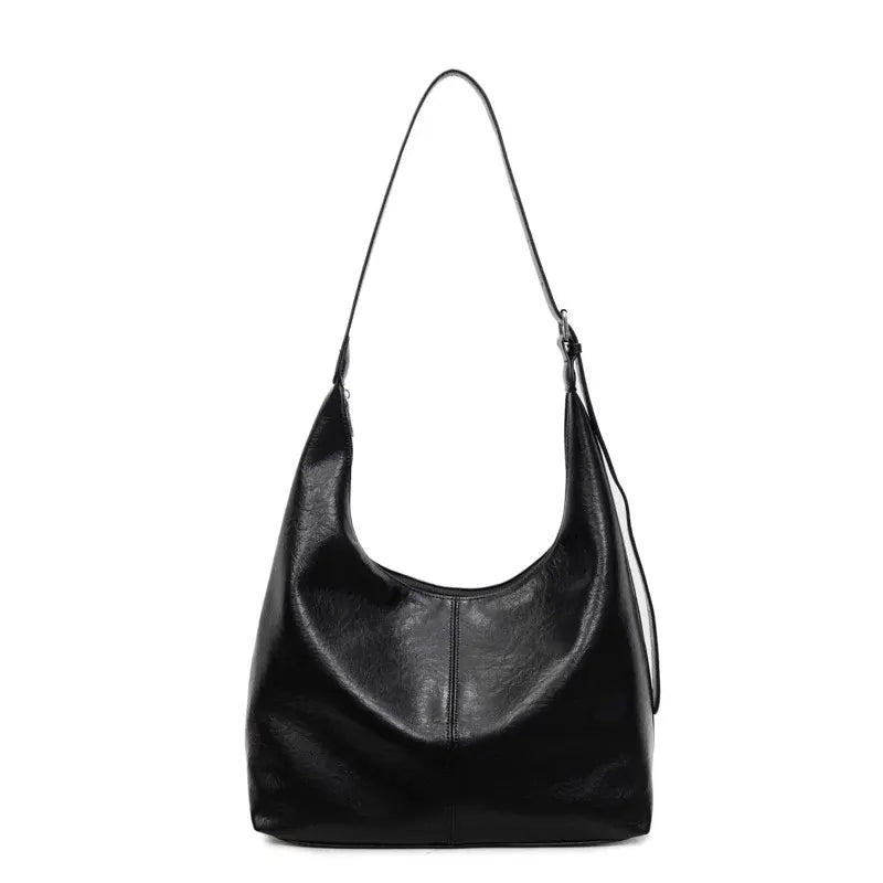 Premium Leather Slouchy Handbag