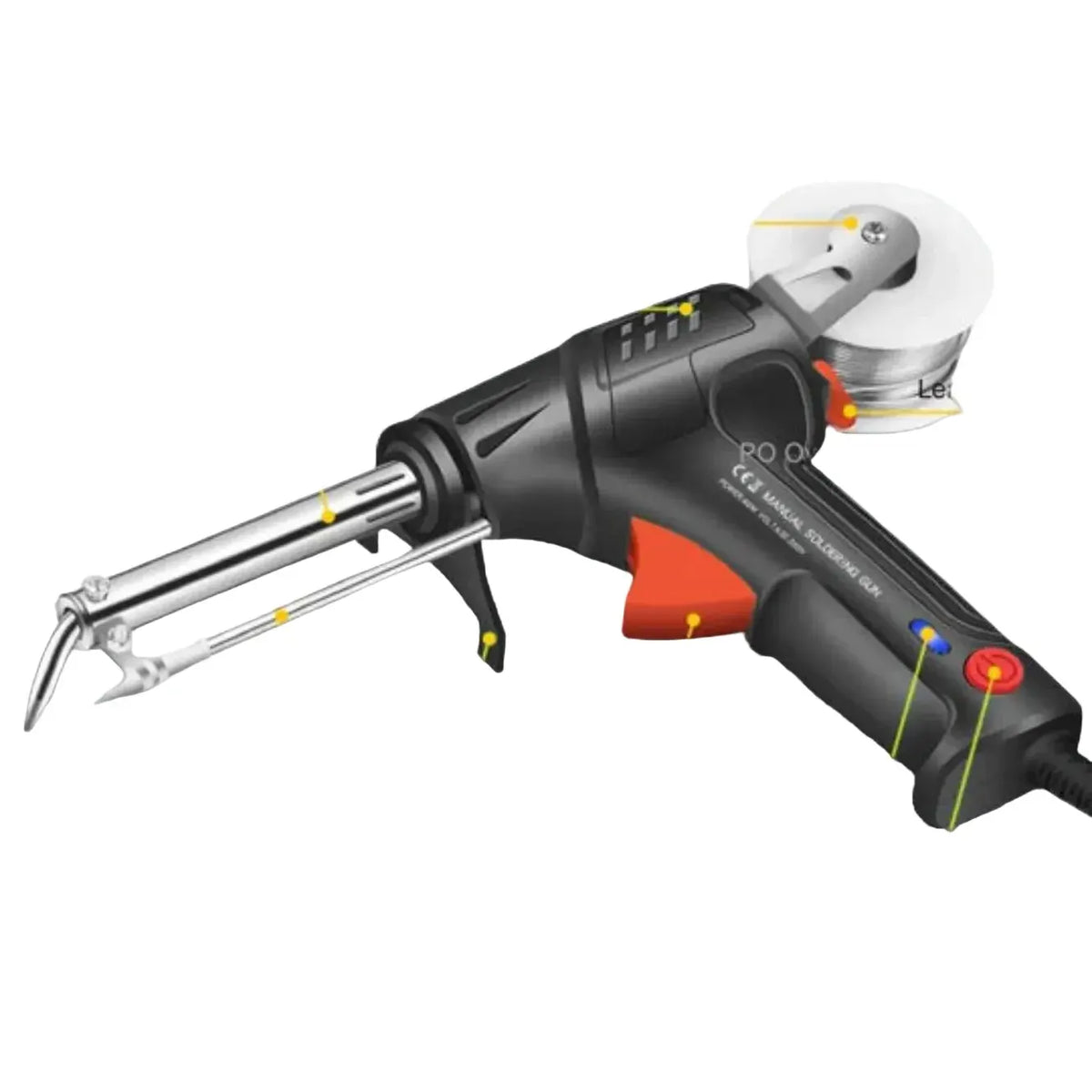 2-in-1 Laser Welding Tool with Welding & Cutting Function, 20-Sec Heat-Up