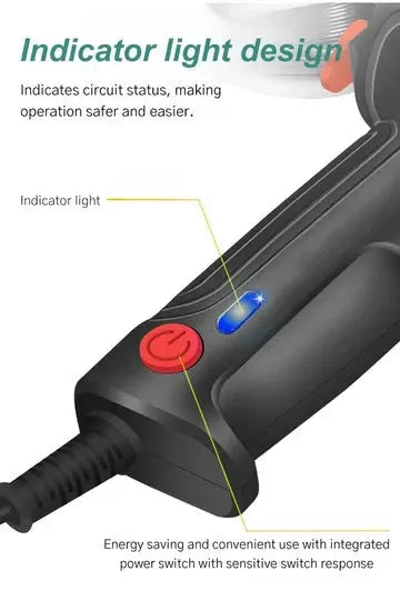 2-in-1 Laser Welding Tool with Welding & Cutting Function, 20-Sec Heat-Up