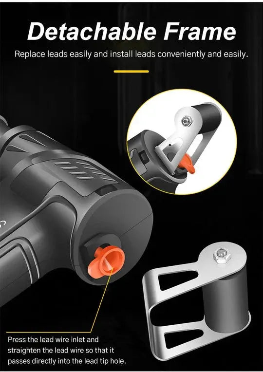 2-in-1 Laser Welding Tool with Welding & Cutting Function, 20-Sec Heat-Up