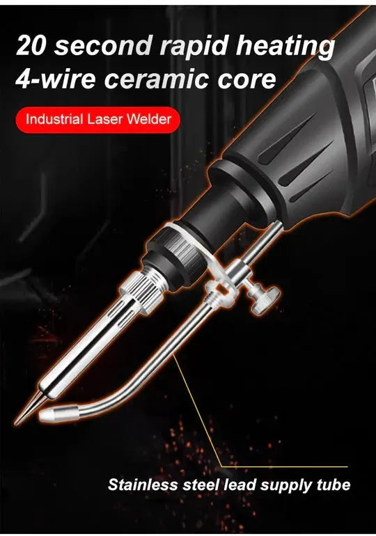 2-in-1 Laser Welding Tool with Welding & Cutting Function, 20-Sec Heat-Up
