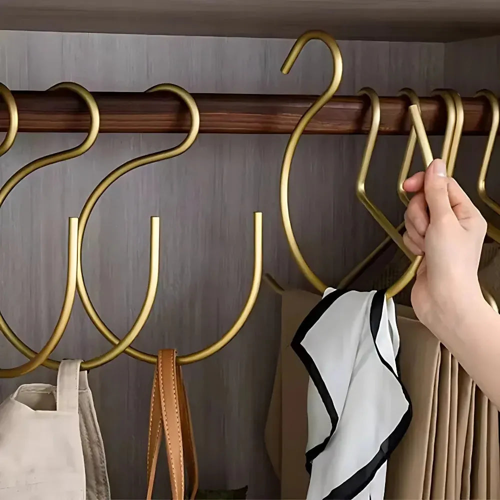 5-Piece Elegant Hook Hanger Organizer Set