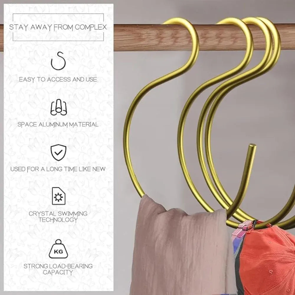 5-Piece Elegant Hook Hanger Organizer Set