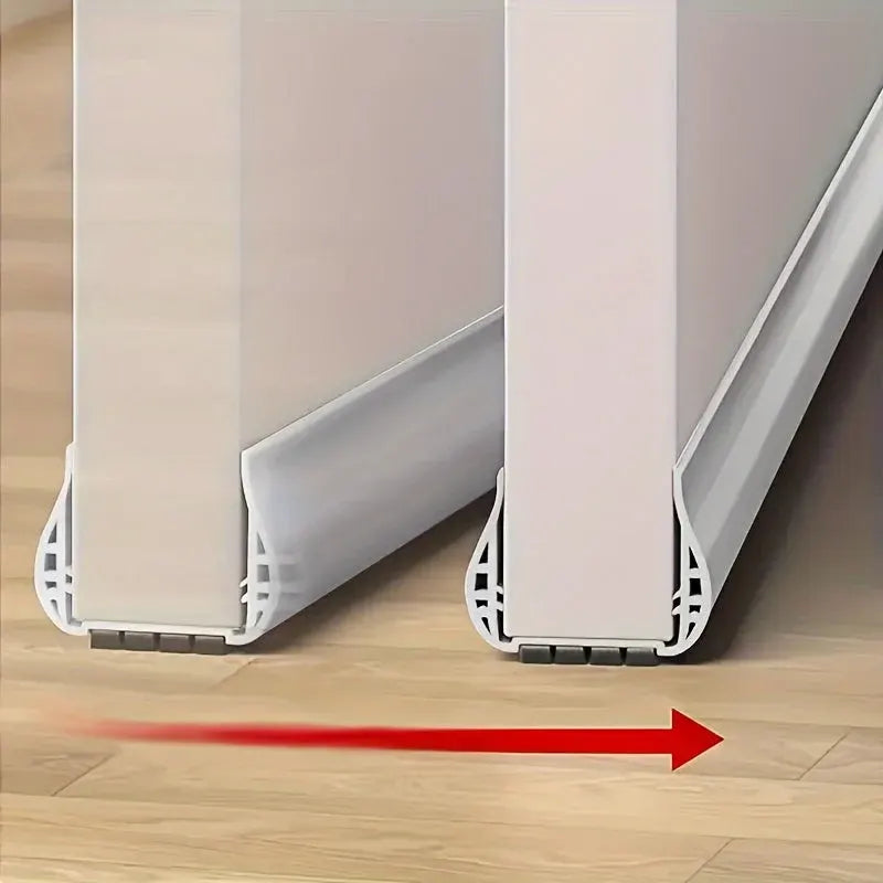 Adjustable Doorstop for Insulation and Soundproofing