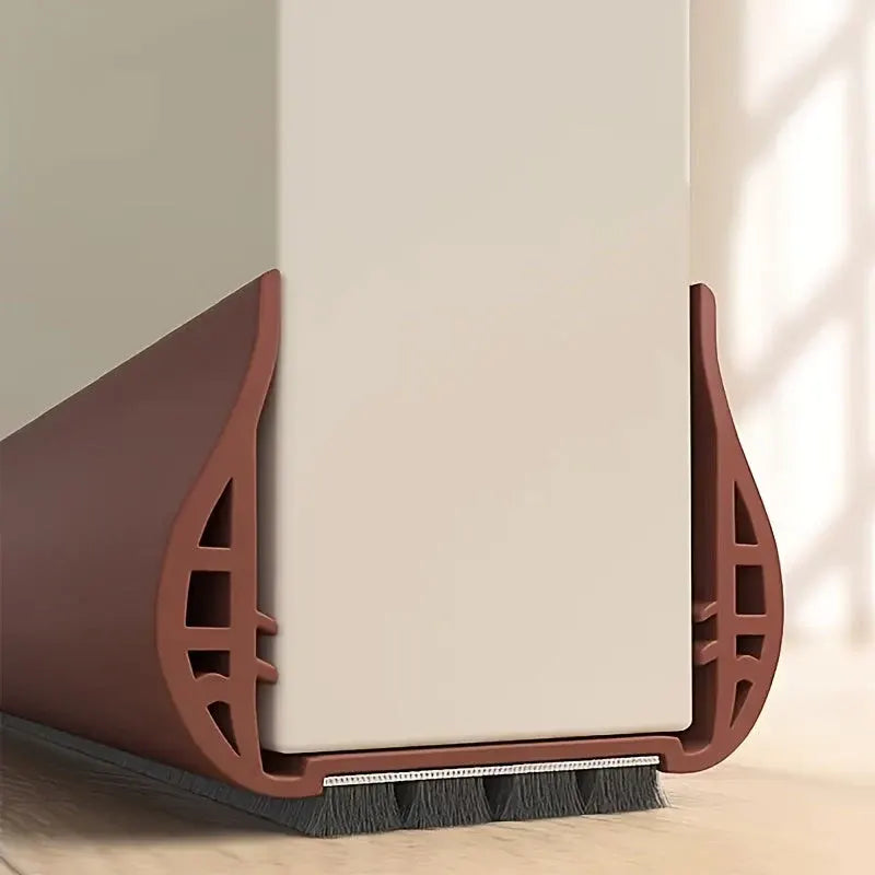 Adjustable Doorstop for Insulation and Soundproofing