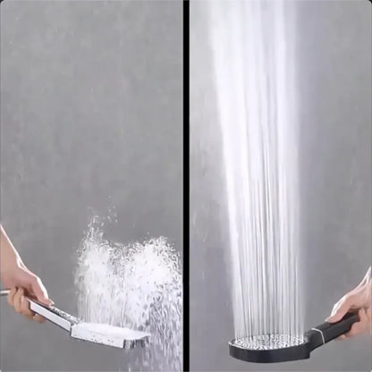 Adjustable Turbo Boost Filtered High-Pressure Showerhead with Spray Settings