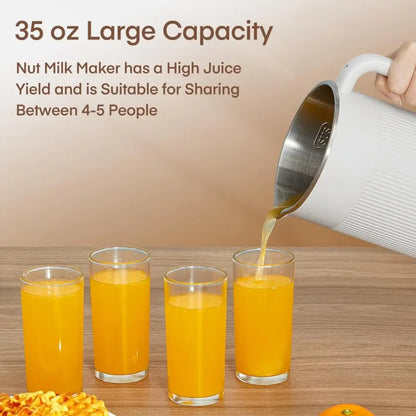 Automatic Nut Milk Maker – Multi-Function Electric Kitchen Appliance