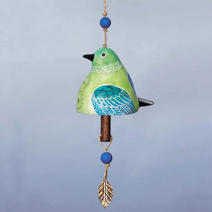 Bird Garden Wind Chime Hanging Outdoor Patio Decor