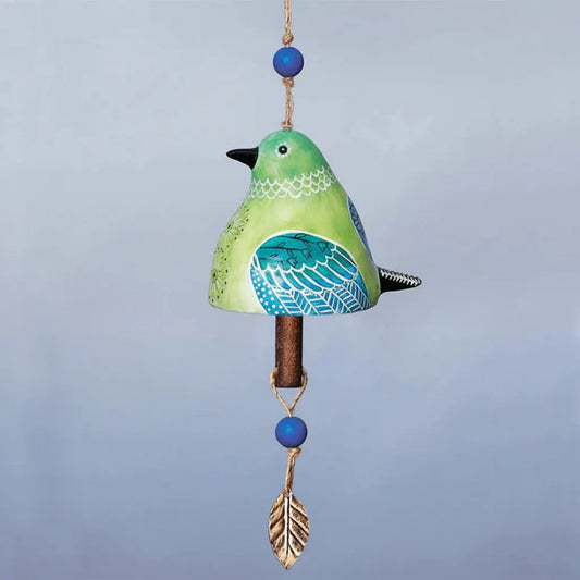 Bird Garden Wind Chime Hanging Outdoor Patio Decor