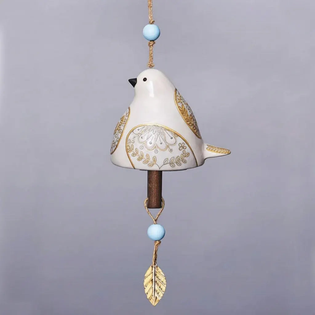 Bird Garden Wind Chime Hanging Outdoor Patio Decor