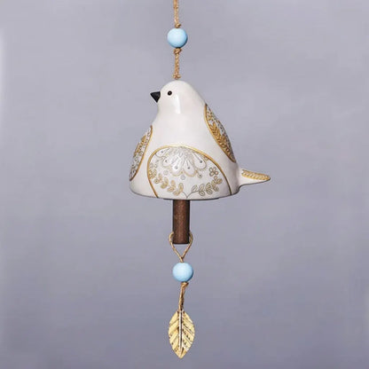 Bird Garden Wind Chime Hanging Outdoor Patio Decor