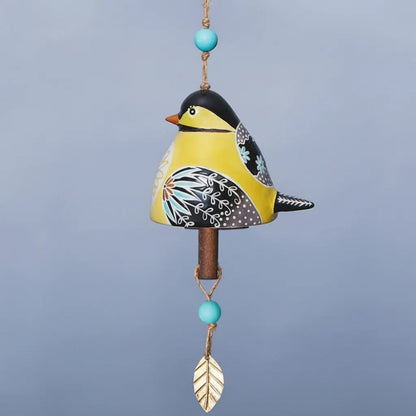 Bird Garden Wind Chime Hanging Outdoor Patio Decor