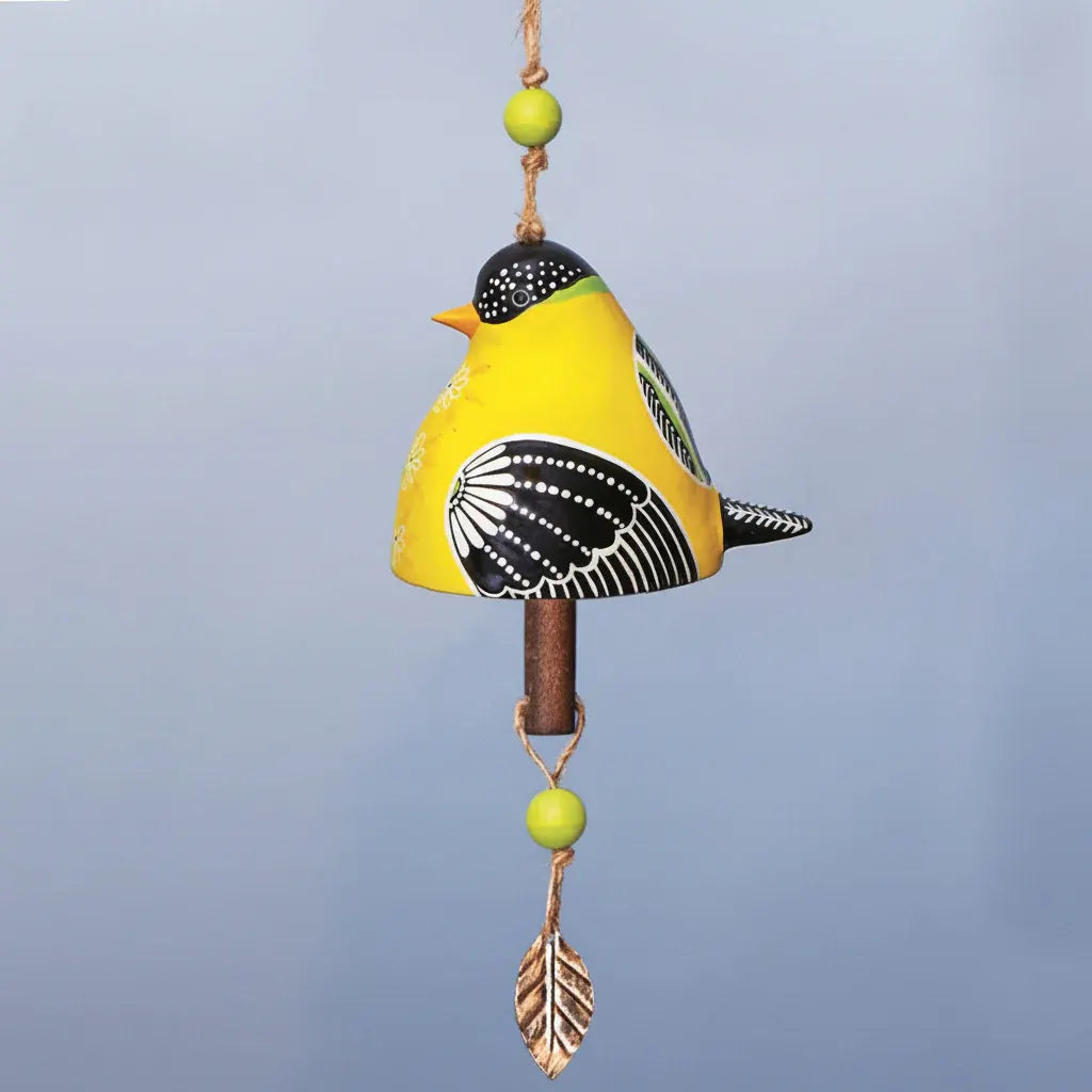 Bird Garden Wind Chime Hanging Outdoor Patio Decor