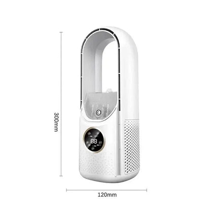 Blade-Free Quiet Portable Air Conditioner for Home and Office