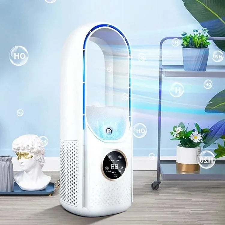 Blade-Free Quiet Portable Air Conditioner for Home and Office