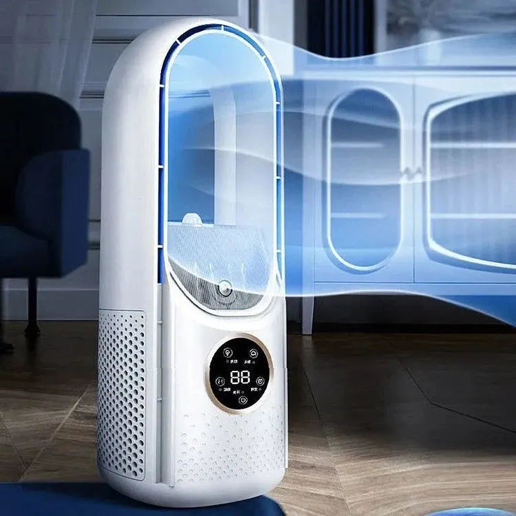 Blade-Free Quiet Portable Air Conditioner for Home and Office