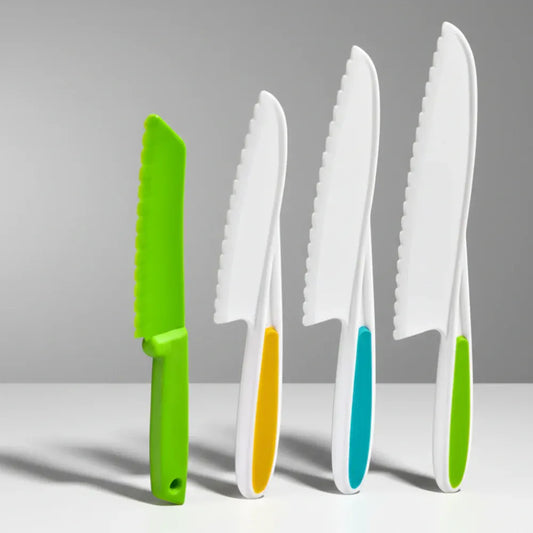Child-Safe Kids Kitchen Utensil Set for Beginner Chefs