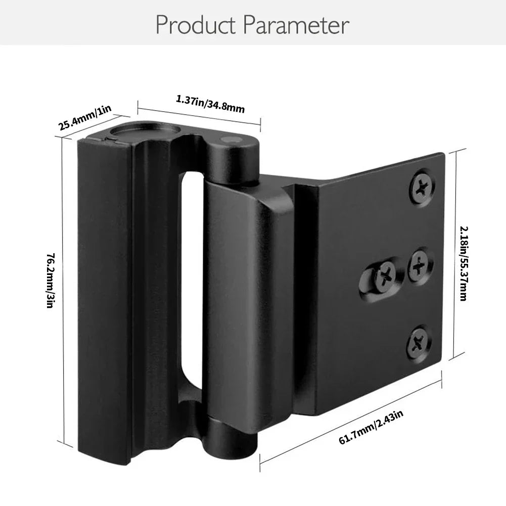 Childproof Anti-theft Door Safety Latch