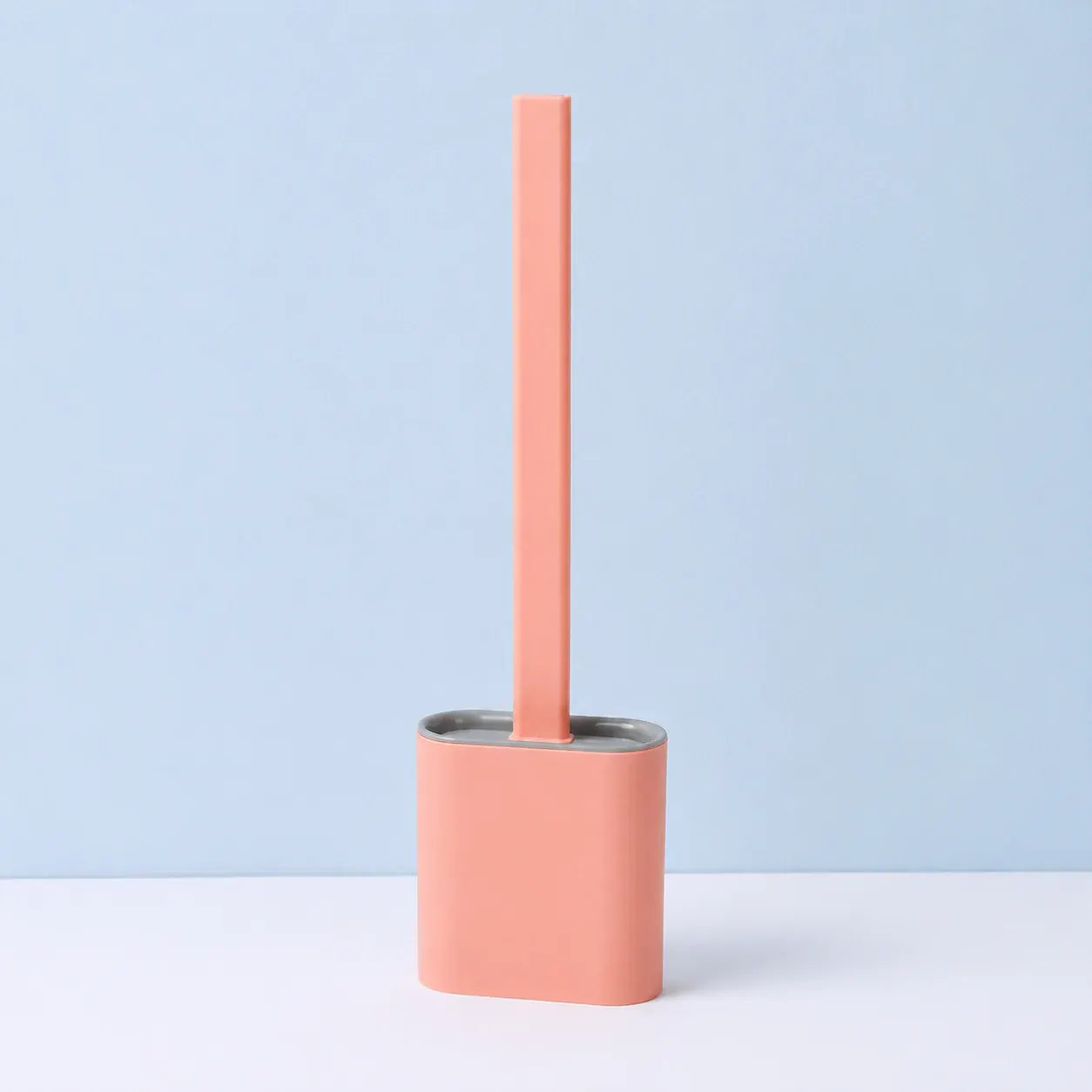 Compact Bathroom Toilet Brush with Storage Holder