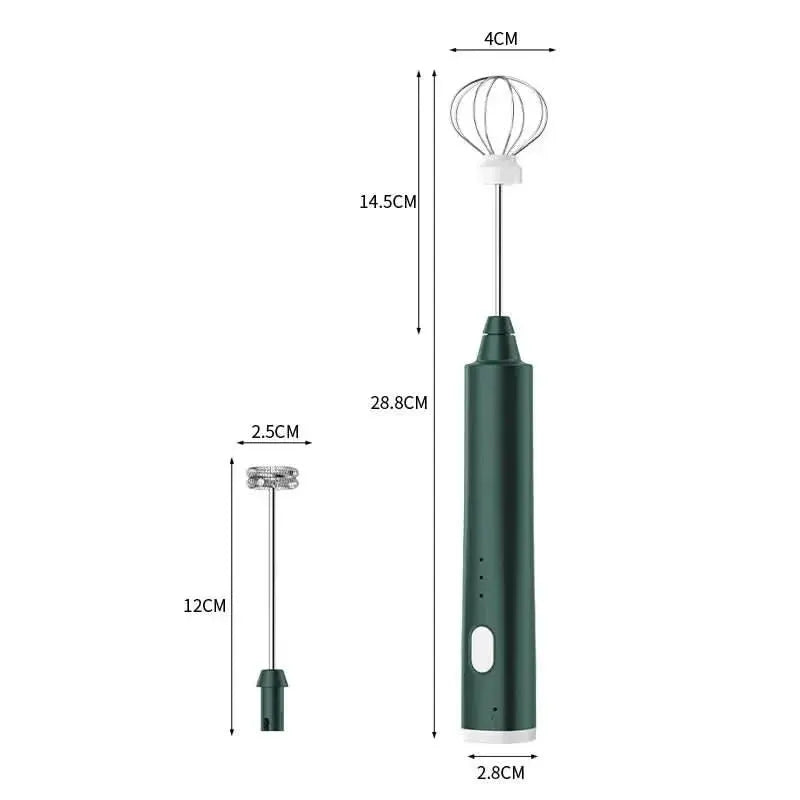 Compact Mini Hand Mixer for Kitchen and Coffee Use