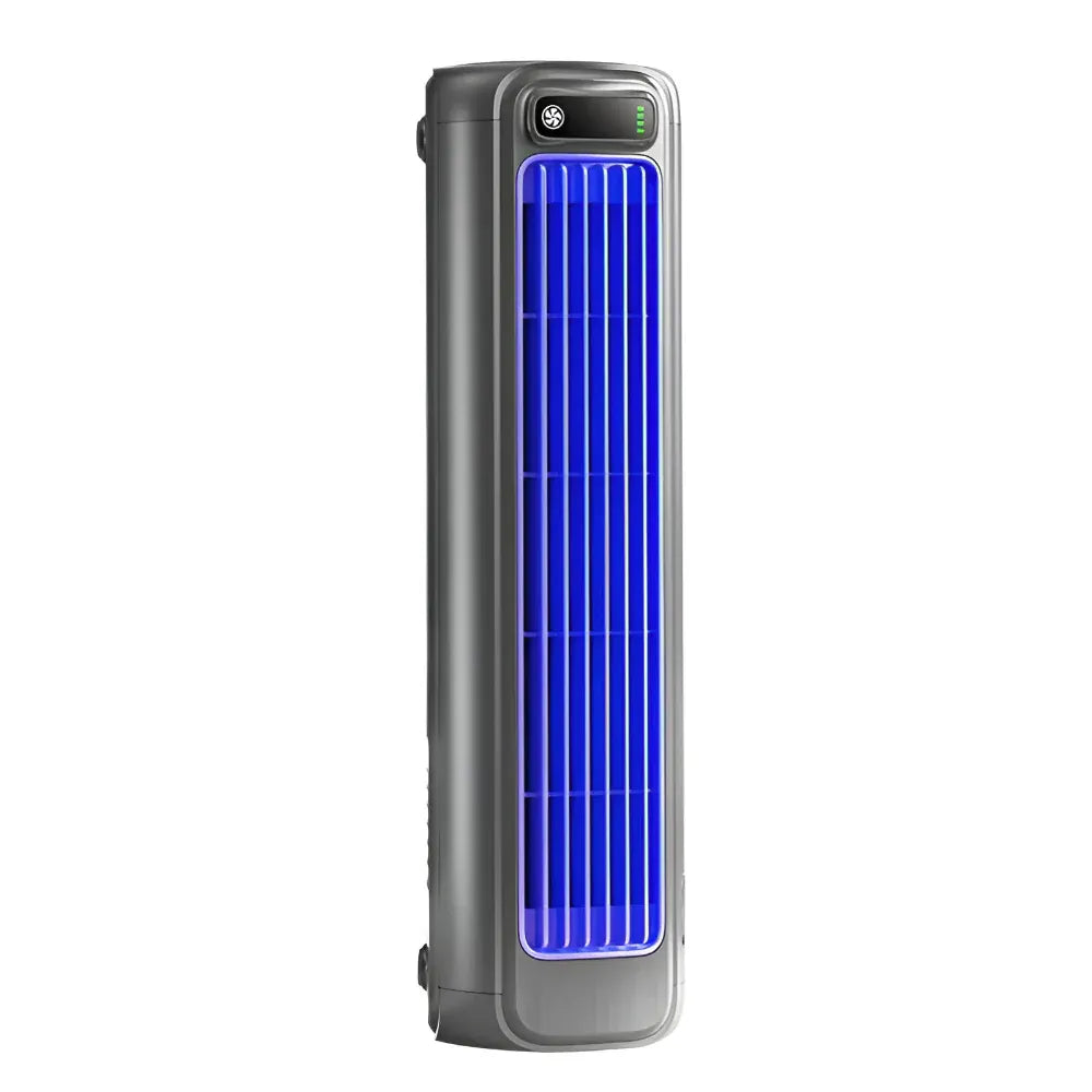 Compact Tower-Style Portable Desktop Fan