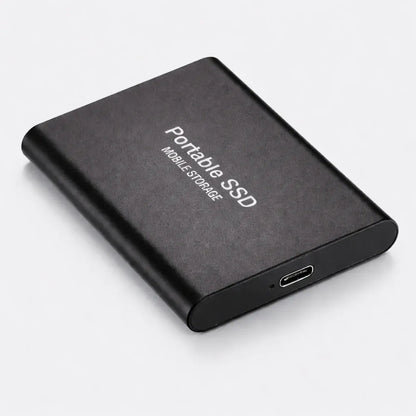 Compact USB-C Portable External SSD 512GB Fast Storage Drive