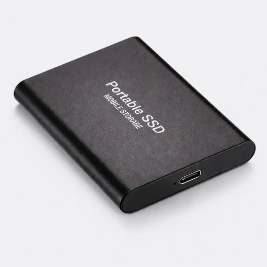 Compact USB-C Portable External SSD 512GB Fast Storage Drive