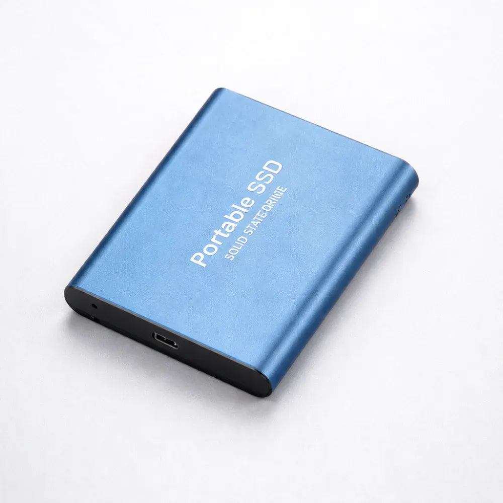 Compact USB-C Portable External SSD 512GB Fast Storage Drive