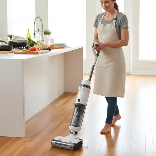 Cordless Wet & Dry Mop Vacuum Cleaner for Floors