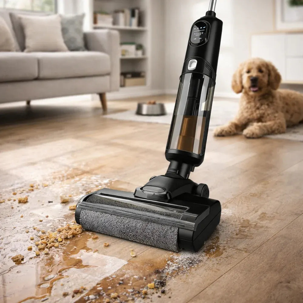 Cordless Wet & Dry Mop Vacuum Cleaner for Floors