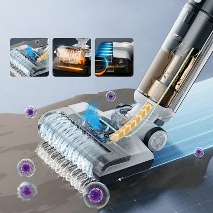 Cordless Wet & Dry Mop Vacuum Cleaner for Floors