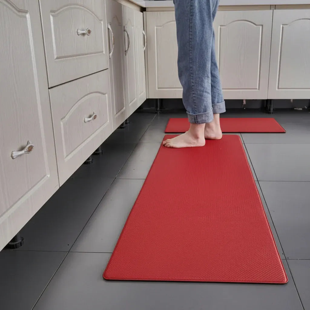 Cushioned Anti-Fatigue Kitchen Floor Mat for Standing Comfort
