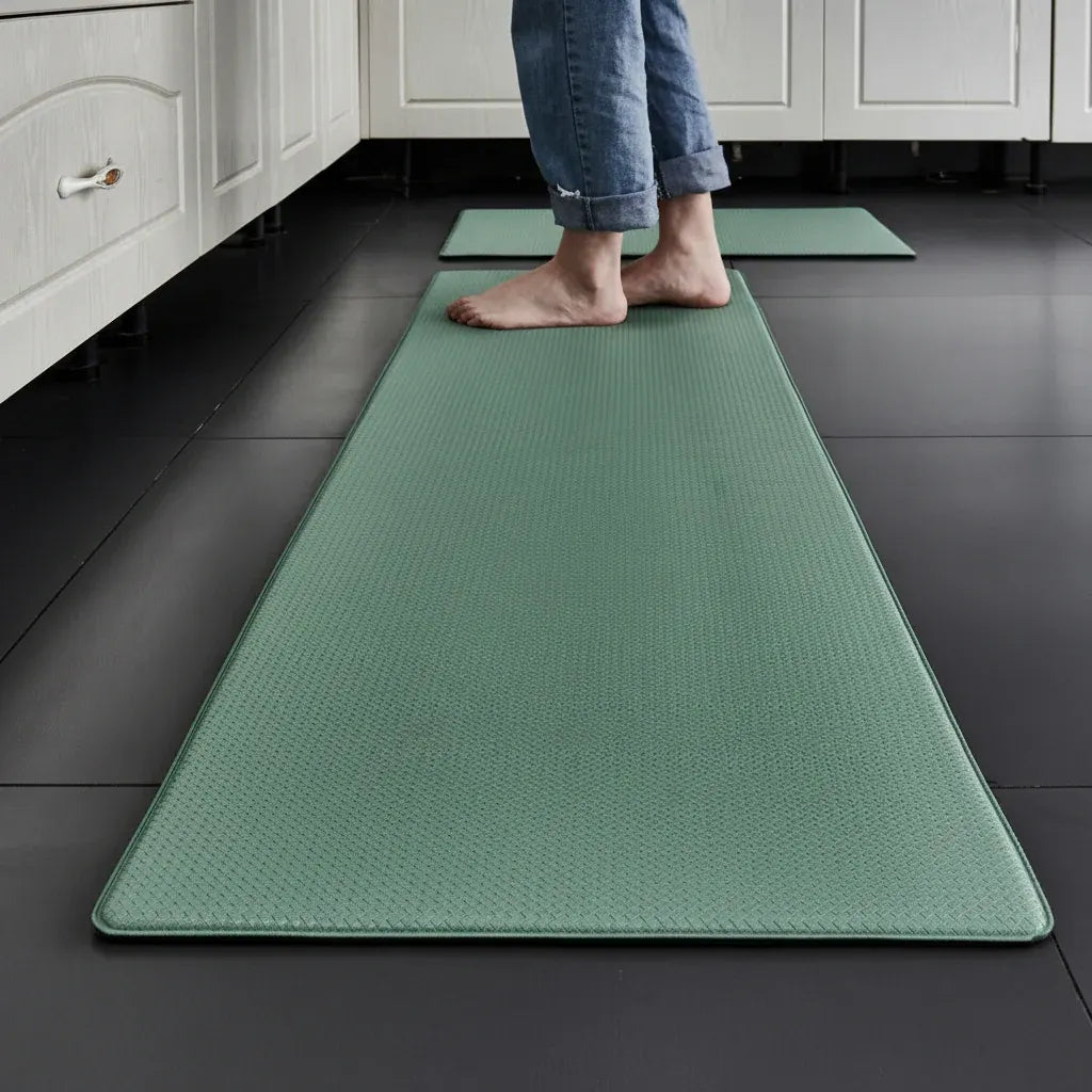 Cushioned Anti-Fatigue Kitchen Floor Mat for Standing Comfort