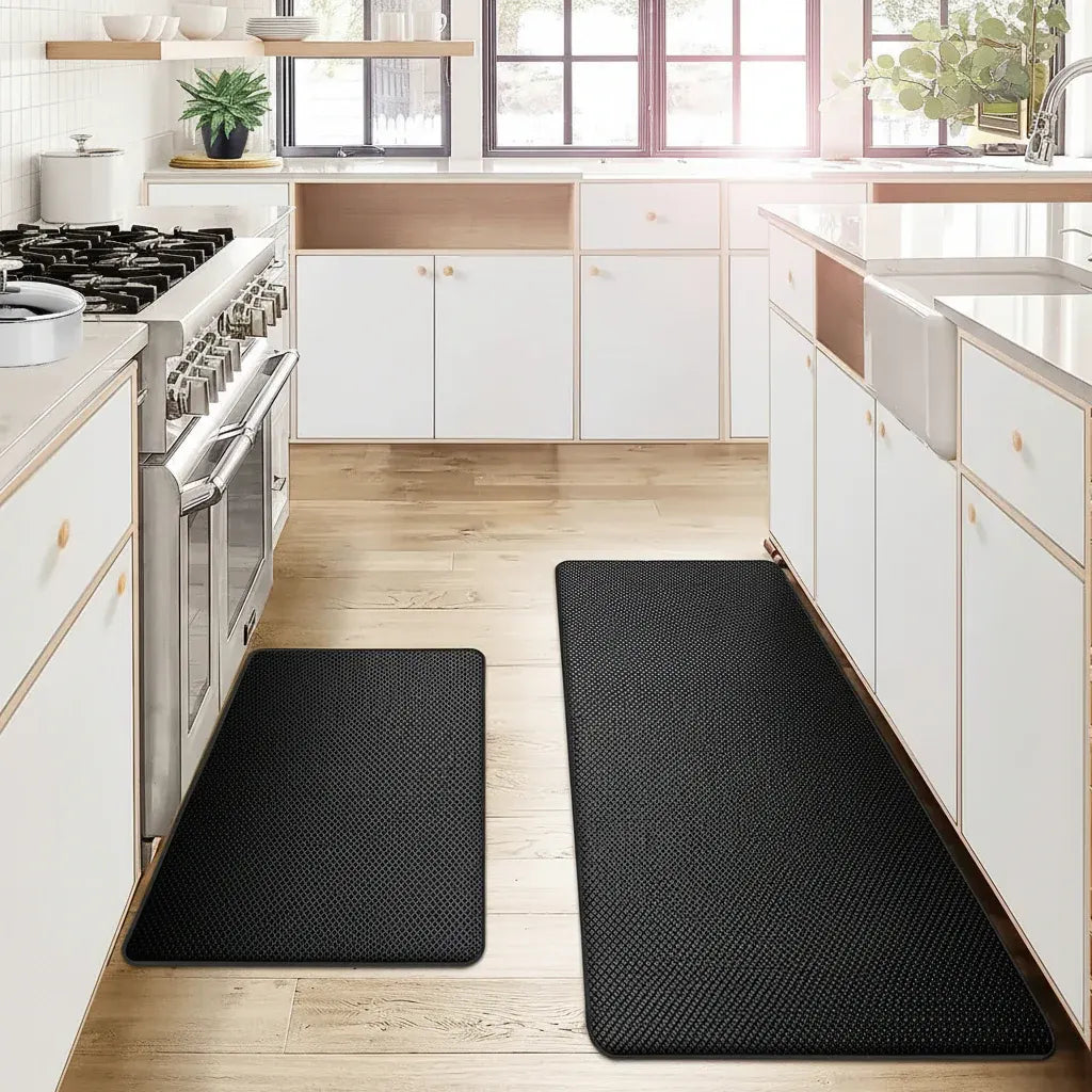 Cushioned Anti-Fatigue Kitchen Floor Mat for Standing Comfort