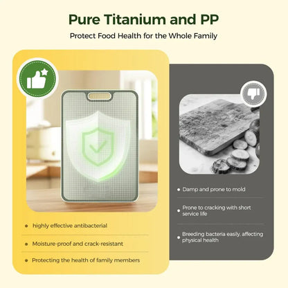 Double-Sided Metal Kitchen Prep Cutting Board