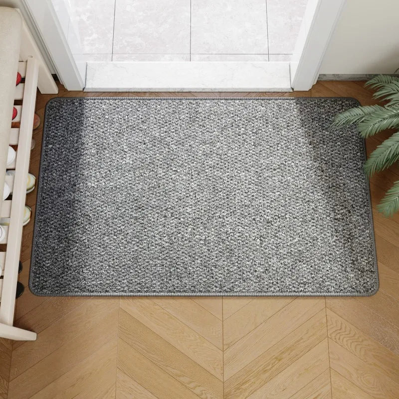 Durable Faux Jute Entrance Doormat for Outdoor Use