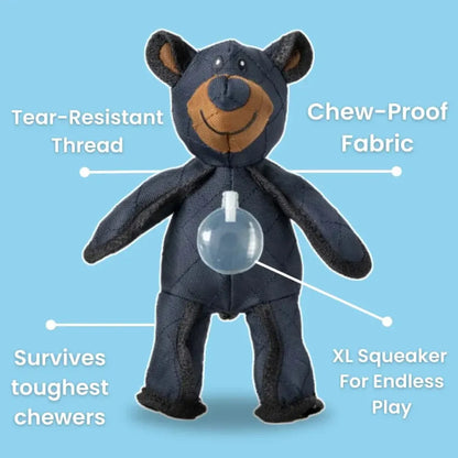 Durable Plush Bear-Shaped Chew Toy for Dogs