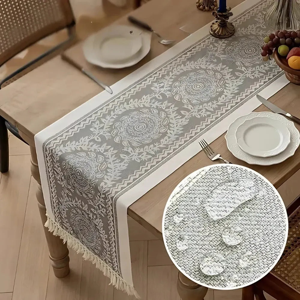 Elegant Luxury Linen Table Runner