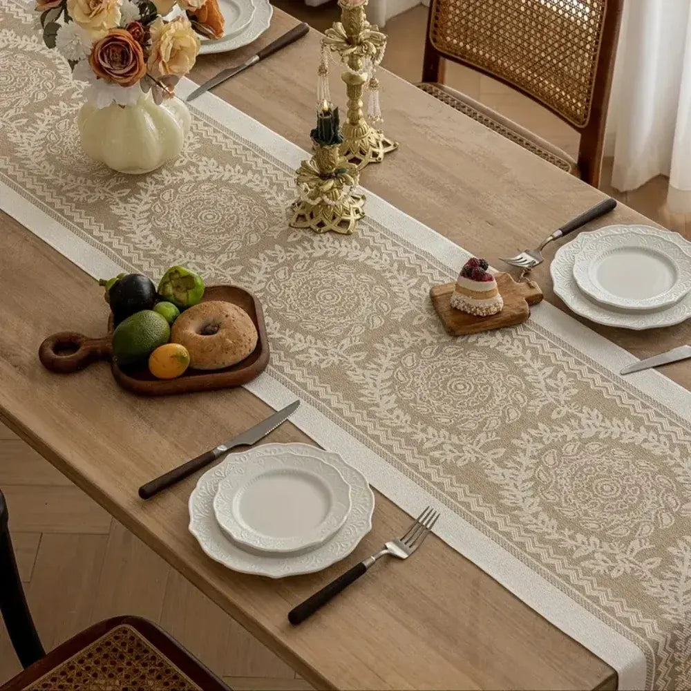 Elegant Luxury Linen Table Runner