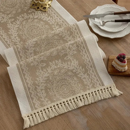 Elegant Luxury Linen Table Runner