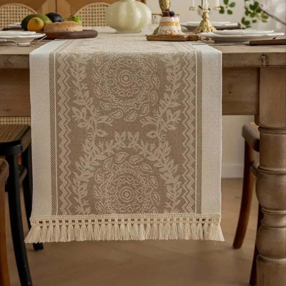 Elegant Luxury Linen Table Runner