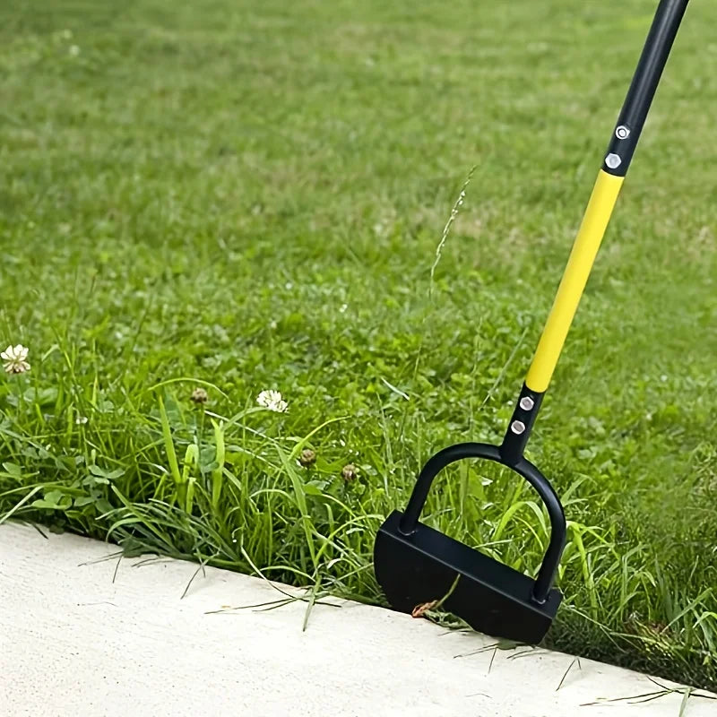 Half-Moon Design Lawn Edger with Wavy Edge | Manual Tool for Clean Lawn Edges & Beds