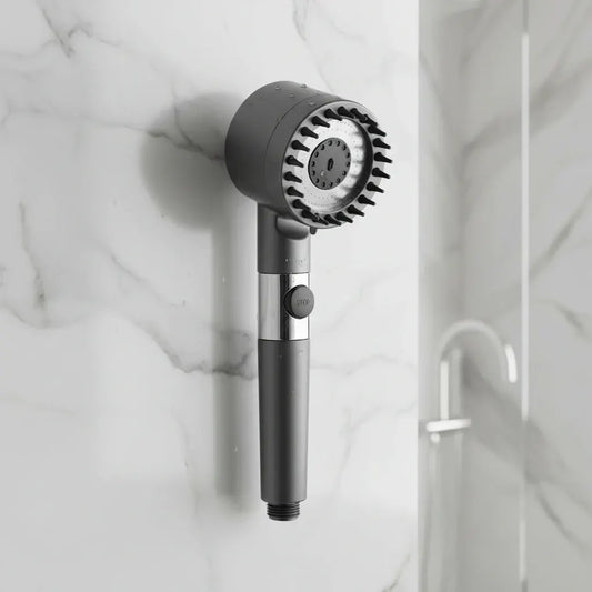 Handheld Filtered High-Pressure Shower Head with Water Spray Function