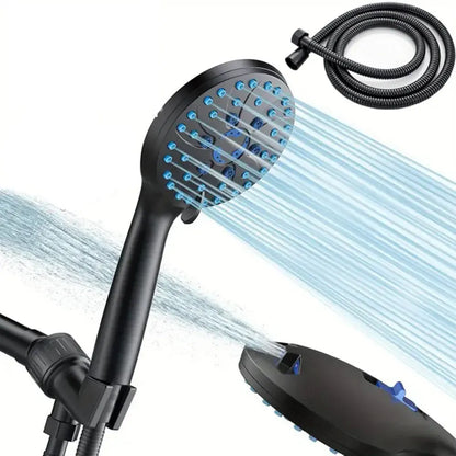 Handheld Multi-Function Shower Head with High Pressure Spray Hose Kit