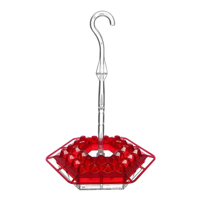 Hanging Hummingbird Nectar Feeder for Garden Feeding Stations