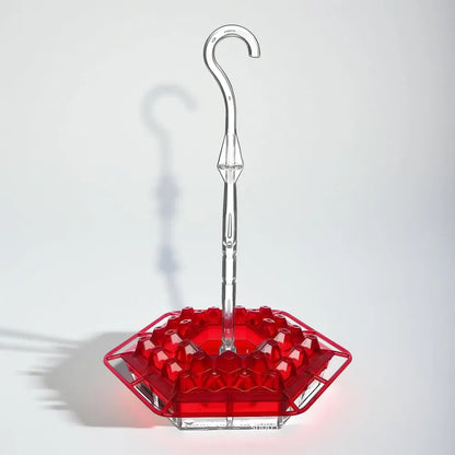 Hanging Hummingbird Nectar Feeder for Garden Feeding Stations