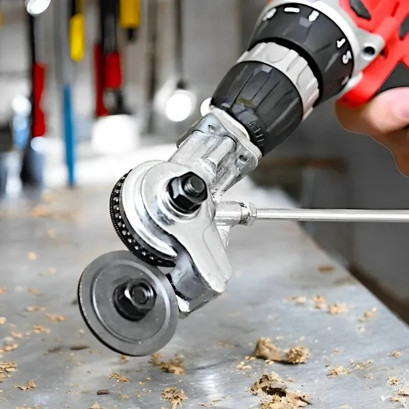 Heavy-Duty Metal Cutting Drill Adapter