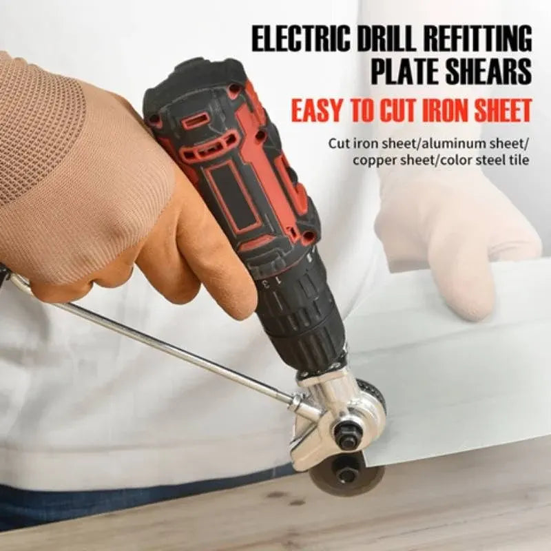 Heavy-Duty Metal Cutting Drill Adapter