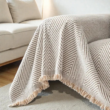 Herringbone Sofa Slipcover
